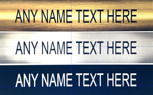 Personalised metal door signs - personalised,