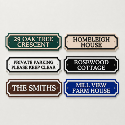 Personalised text sign custom - text,