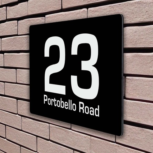 Modern house plaques plaque - modern,