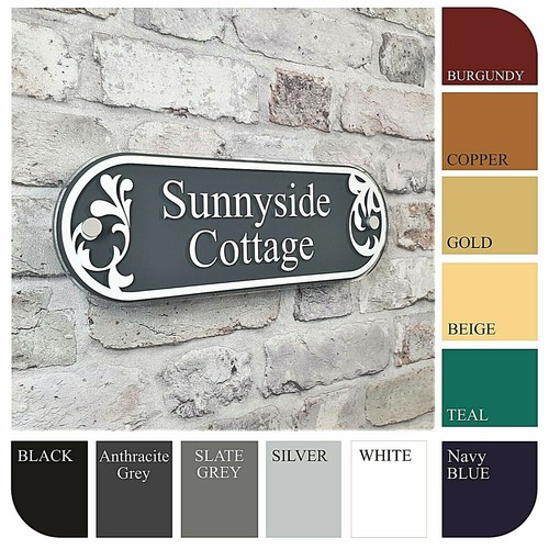 Personalised house address - personalised,