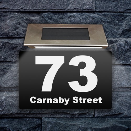 House number plaques - house,