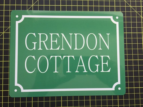 Personalised house name - house, /