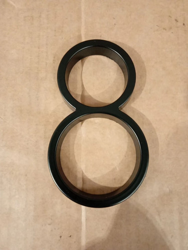 Hasware house number black - number, 8