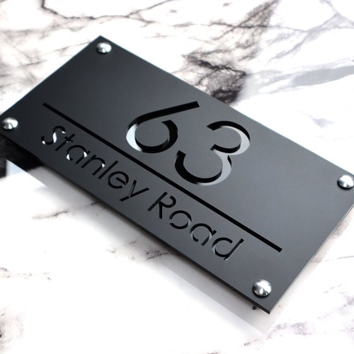 House sign plaques door number - house,