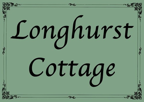 Personalised house name number - name,