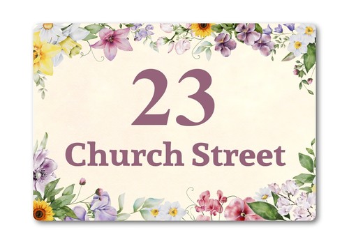 Personalised floral - personalised,