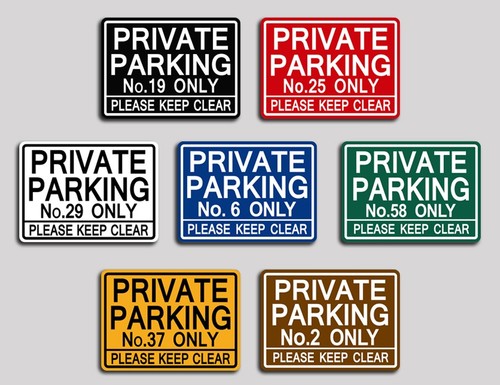 Personalised private parking - personalised,