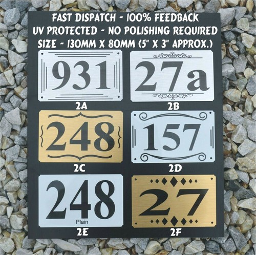 Door number plaque - door,
