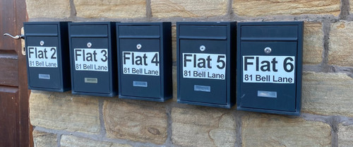 Personalised house flat number - personalised,