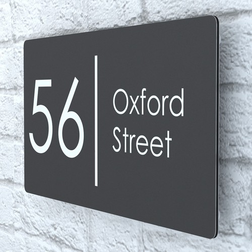 Modern house plaques plaque - house,