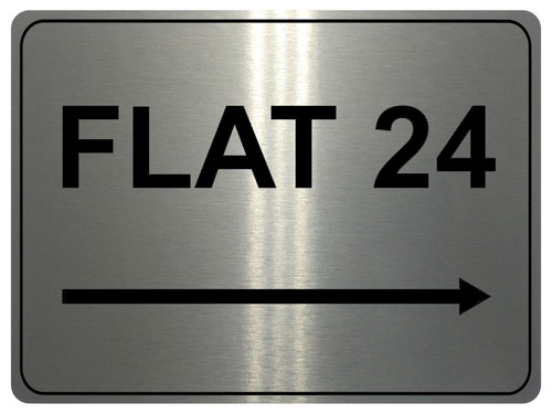 843 personalised flat - personalised, number