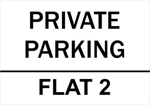 Personalised private parking - personalised,