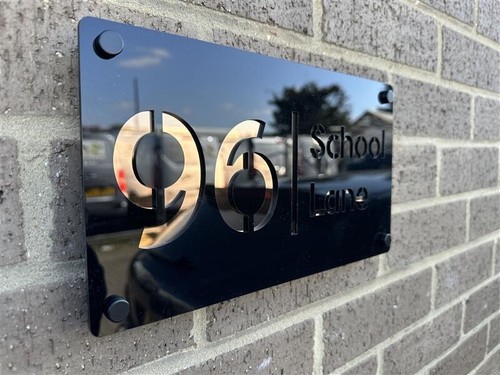 House number plaques door - number,