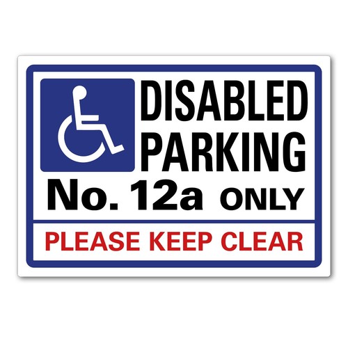 Disabled parking sign - parking,