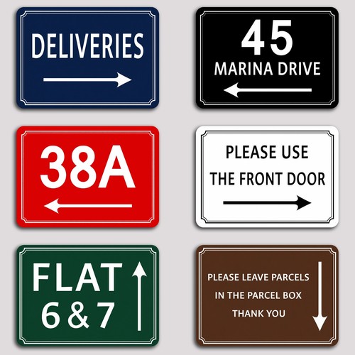 Personalised arrow house name - personalised,