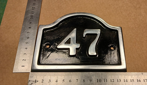 House number sign plaque - house,